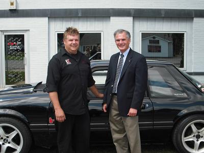 US Congressman Bob Latta HP2g Engine Plant 110mpg Fuel Economy