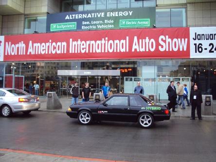 HP2g 110mpg V8 Hybrid NAIAS Detroit Auto Show 2010