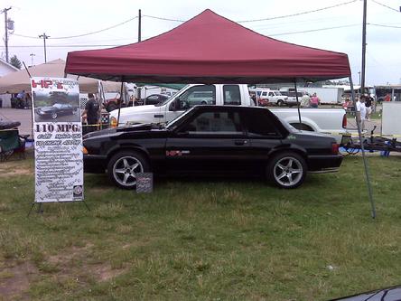 Milan Dragway 2010 HP2g 110mpg V8 Hybrid E85 economy