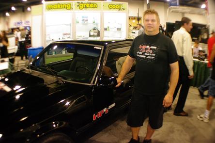 GREEN is COOL Zone SEMA 2009 Doug Pelmear HP2g 110mpg